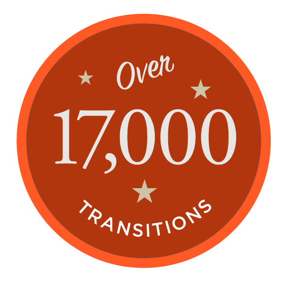 Over 15,000 Transitions